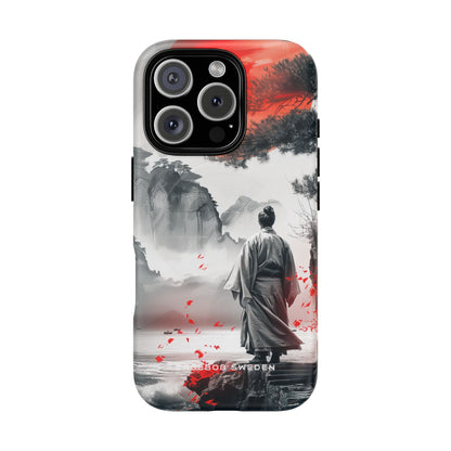 Zen Harmony: Japanese Serenity in Motion iPhone 16 | Tough+ Phone Case