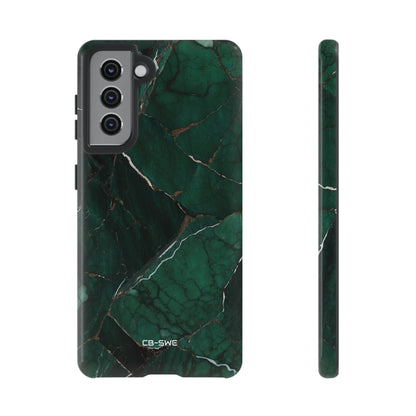 Emerald Veins Flow - Samsung Case