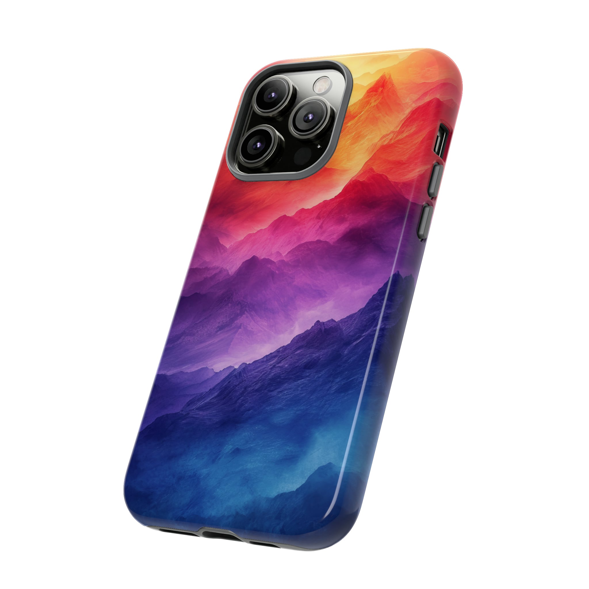 Mountain Ombre Quartet - Protective Phone Case