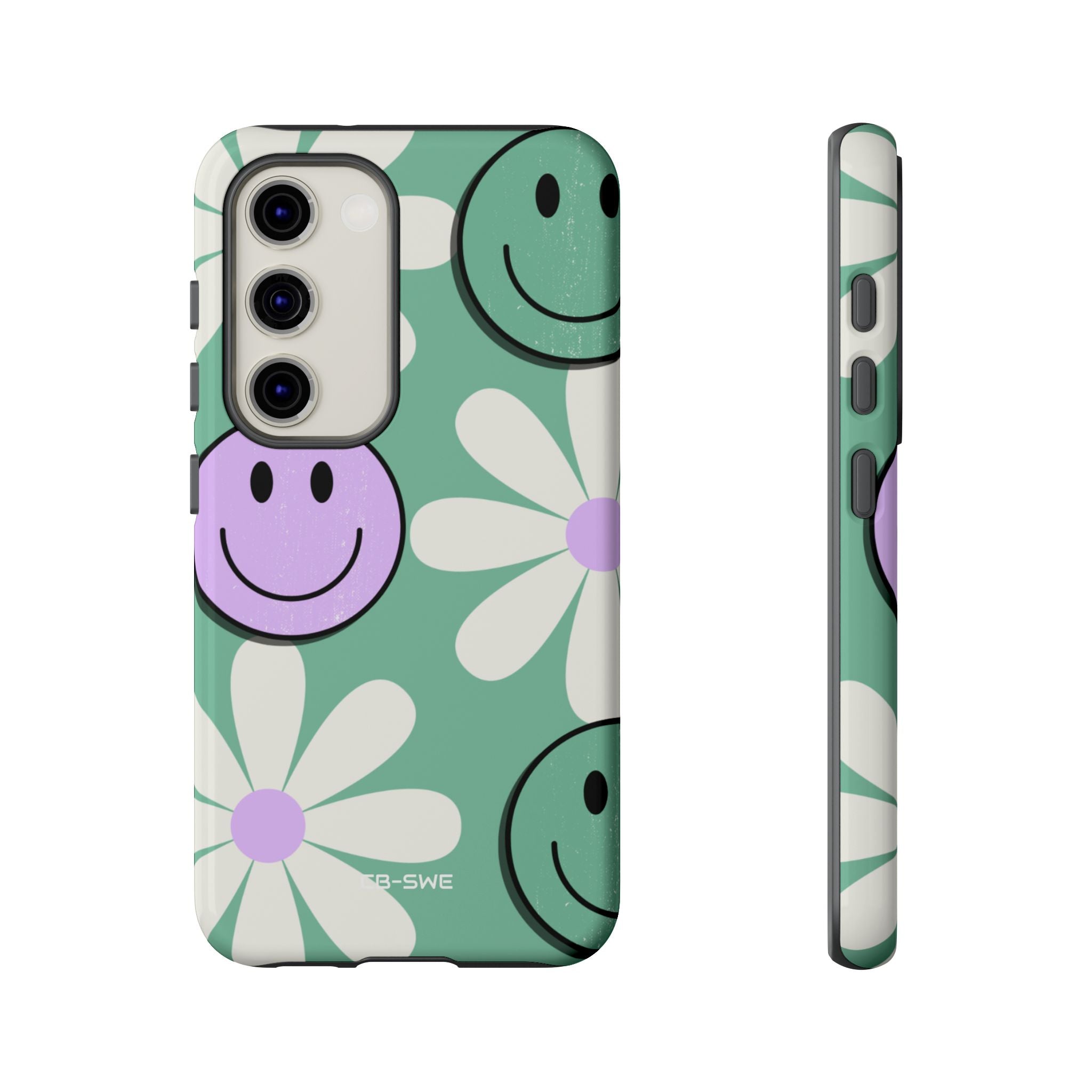 Playful Retro Blooms - Samsung Case