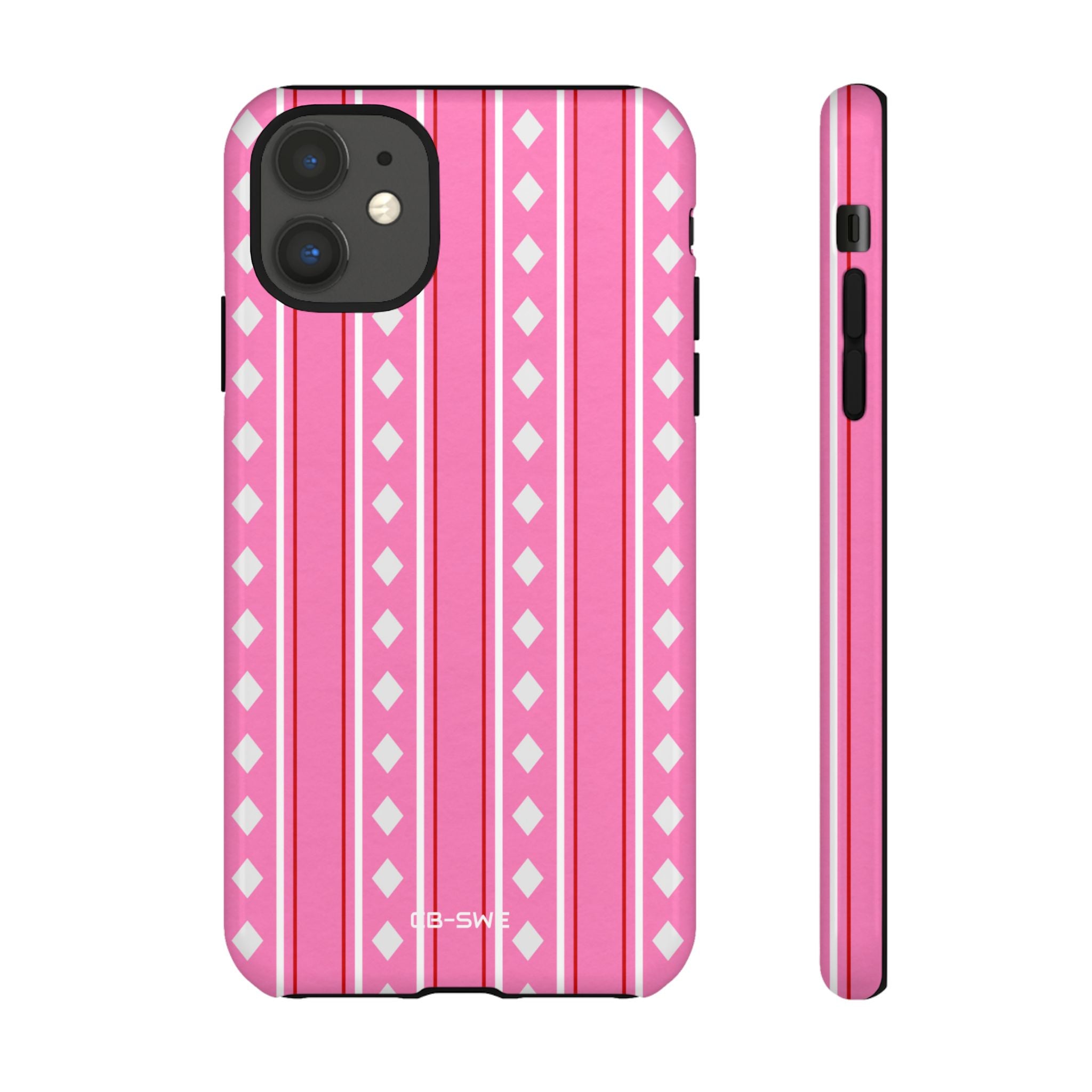 Pink Diamonds Symmetry - iPhone Case