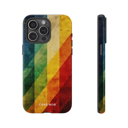 Diagonal Spectrum iPhone 15 Pro Max Case - Tough