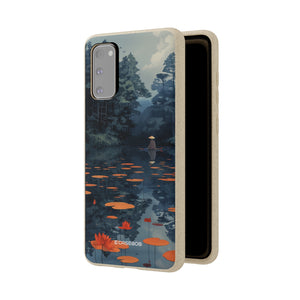 Tranquil Lotus Serenity | Biodegradable Phone Case