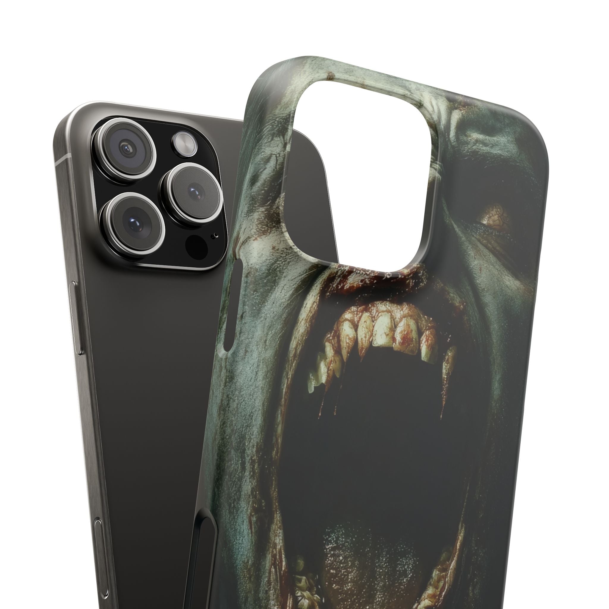 Gothic Wail of Decay iPhone 16 - Slim Phone Case