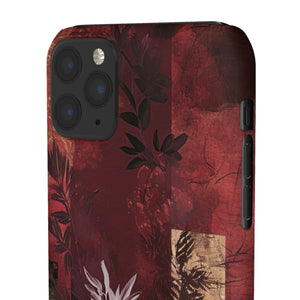 Marsala Design Showcase | Handyhülle für iPhone (Slim Case)