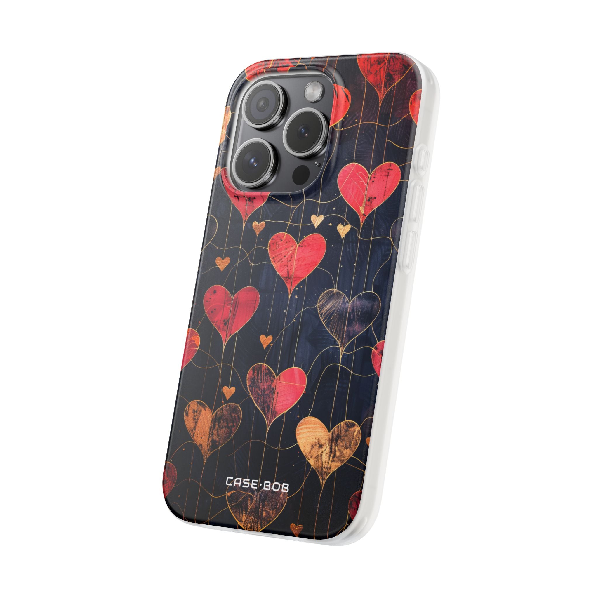 Golden Hearts Network iPhone 15 Pro Case - Soft