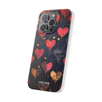 Golden Hearts Network iPhone 15 Pro Case - Soft