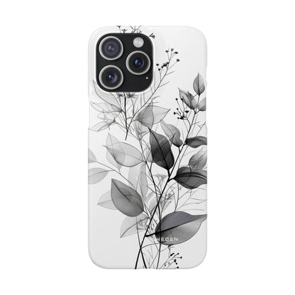 Botanical Line Harmony iPhone 15 - Slim Phone Case