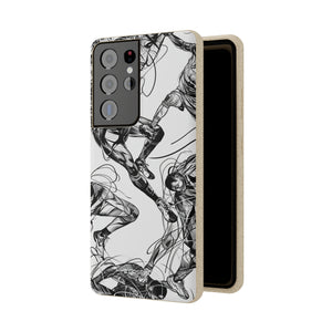 Dynamic Athletic Surrealism | Biodegradable Phone Case