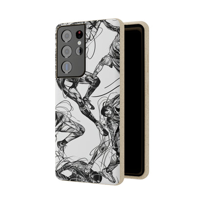 Dynamic Athletic Surrealism | Biodegradable Phone Case