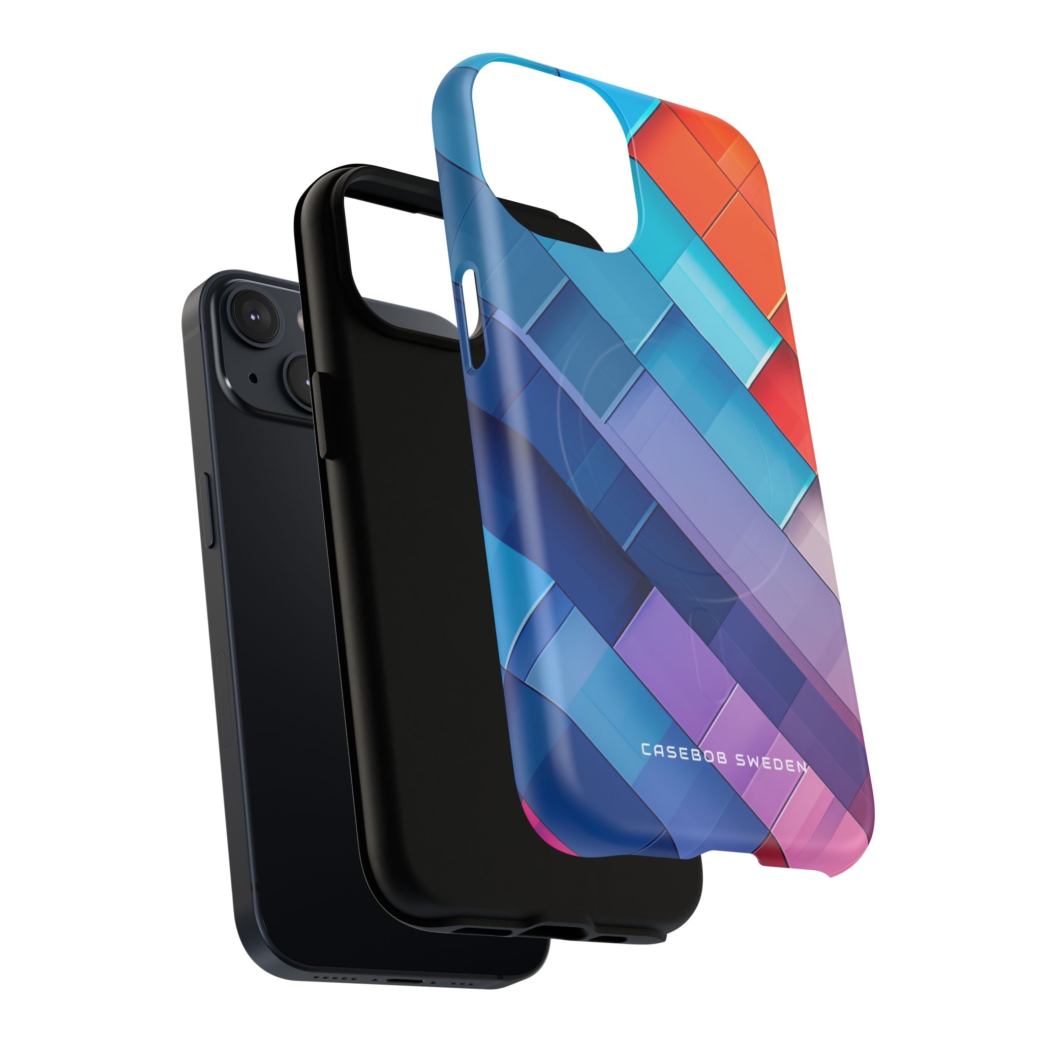 Vibrant GeoFlow iPhone 14 | Tough+ Phone Case