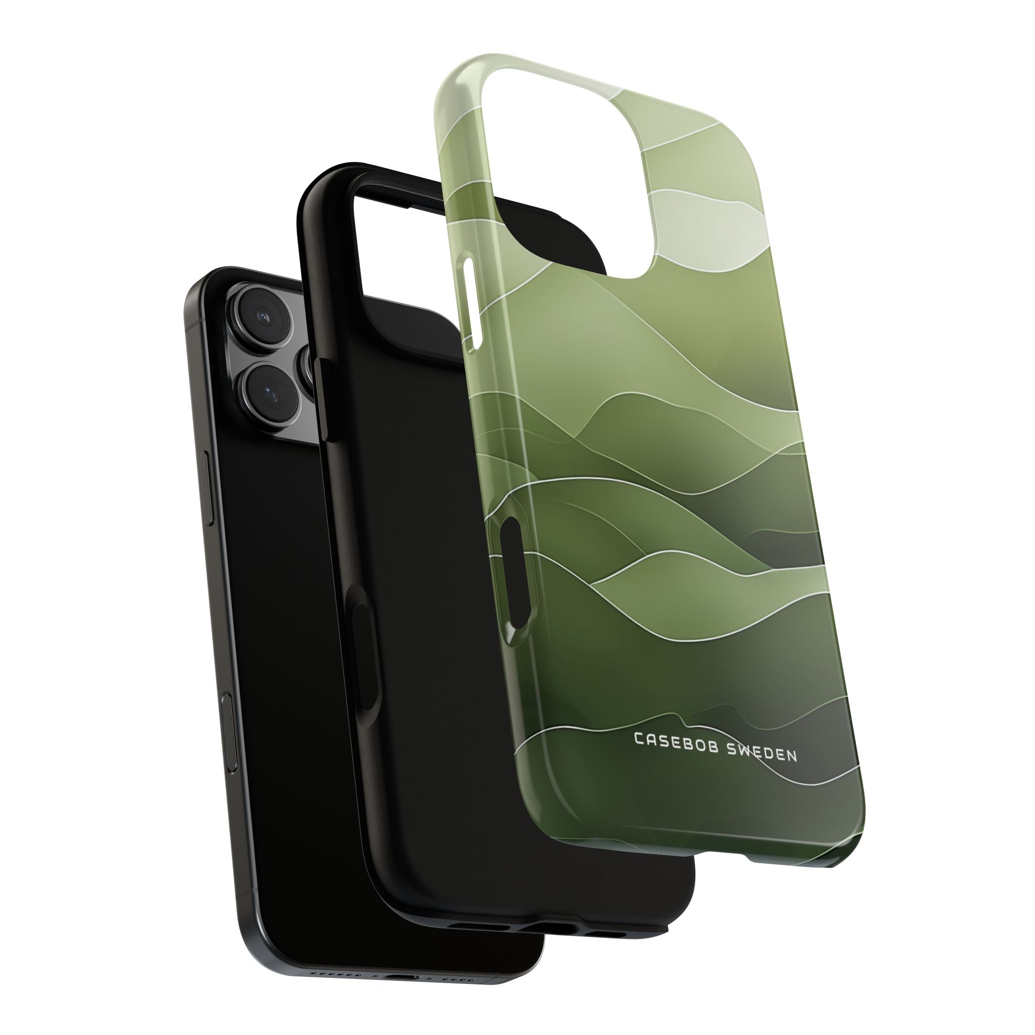 Gradient Emerald Drift iPhone 16 - Tough Phone Case