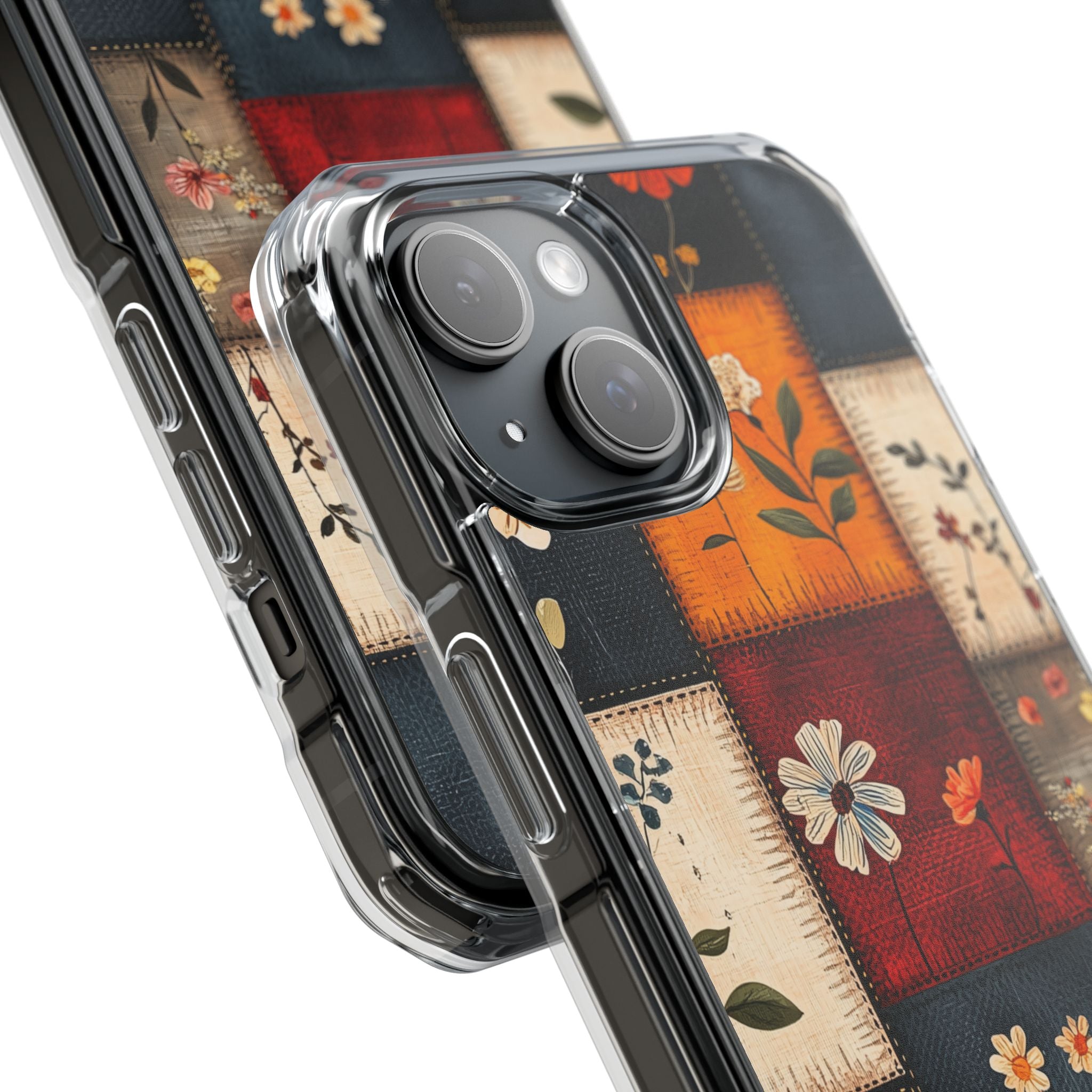 Floral Patches Bloom iPhone Case - Impact