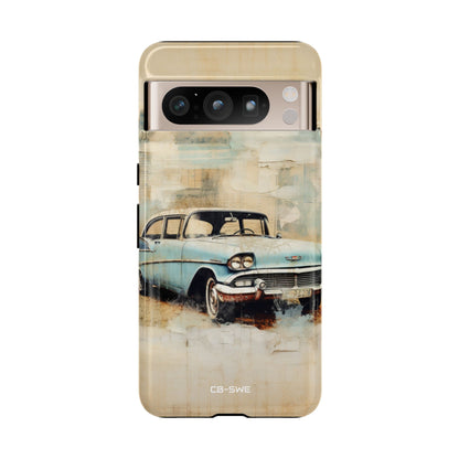 Vintage Car Collage - Google Pixel Case
