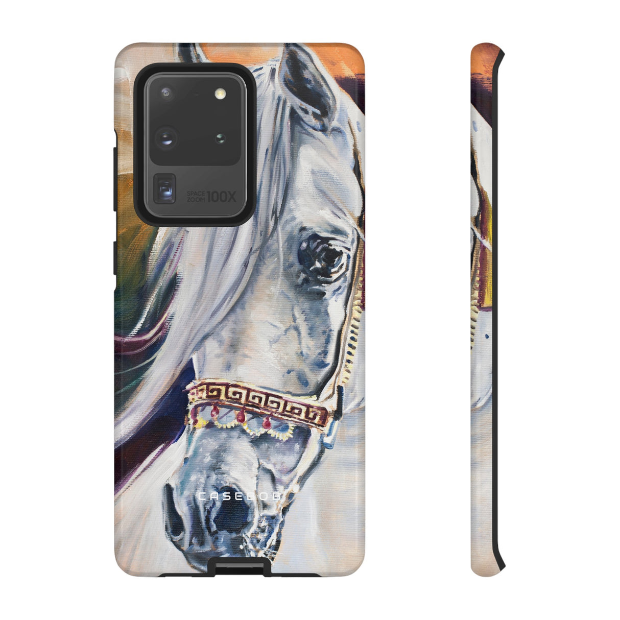 White Arabian - Protective Phone Case