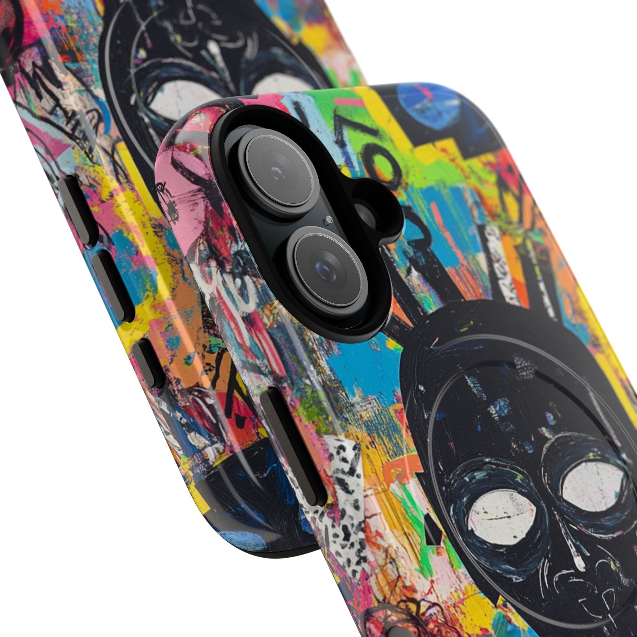 Skull Vortex iPhone 16 Case - Tough+