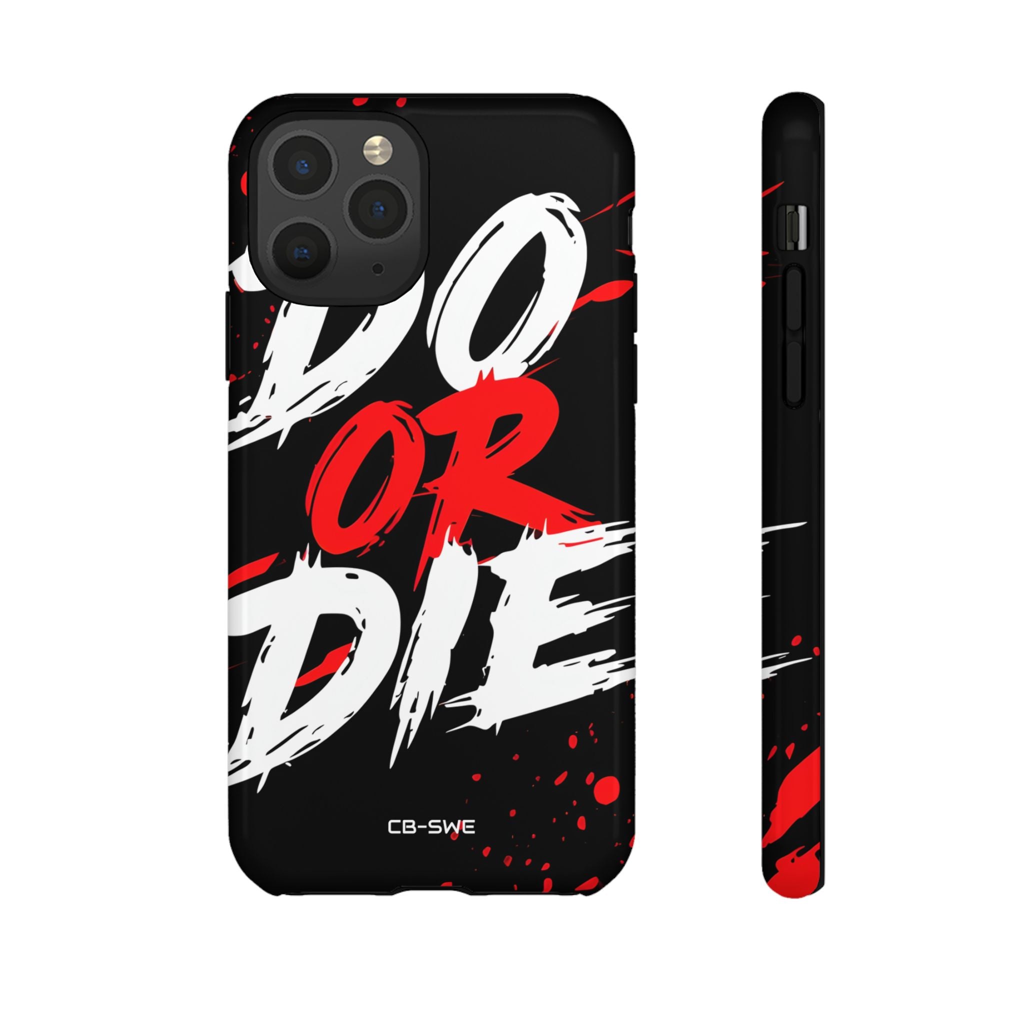 Intense Typography Contrast - iPhone Case