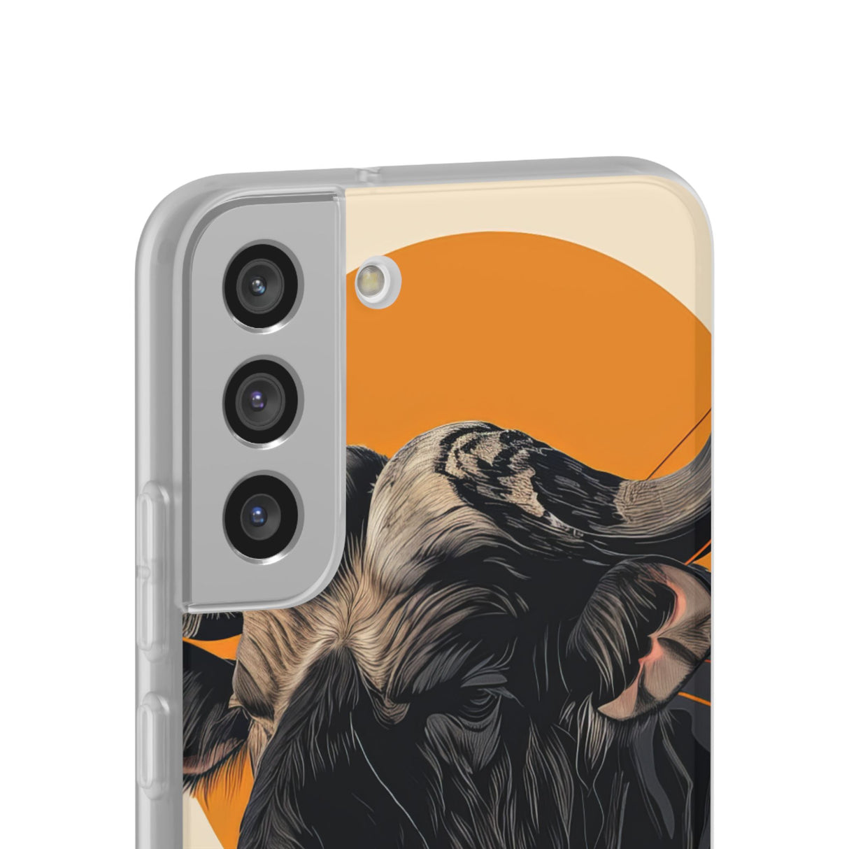 Majestic Buffalo Sun | Flexible Phone Case for Samsung Galaxy