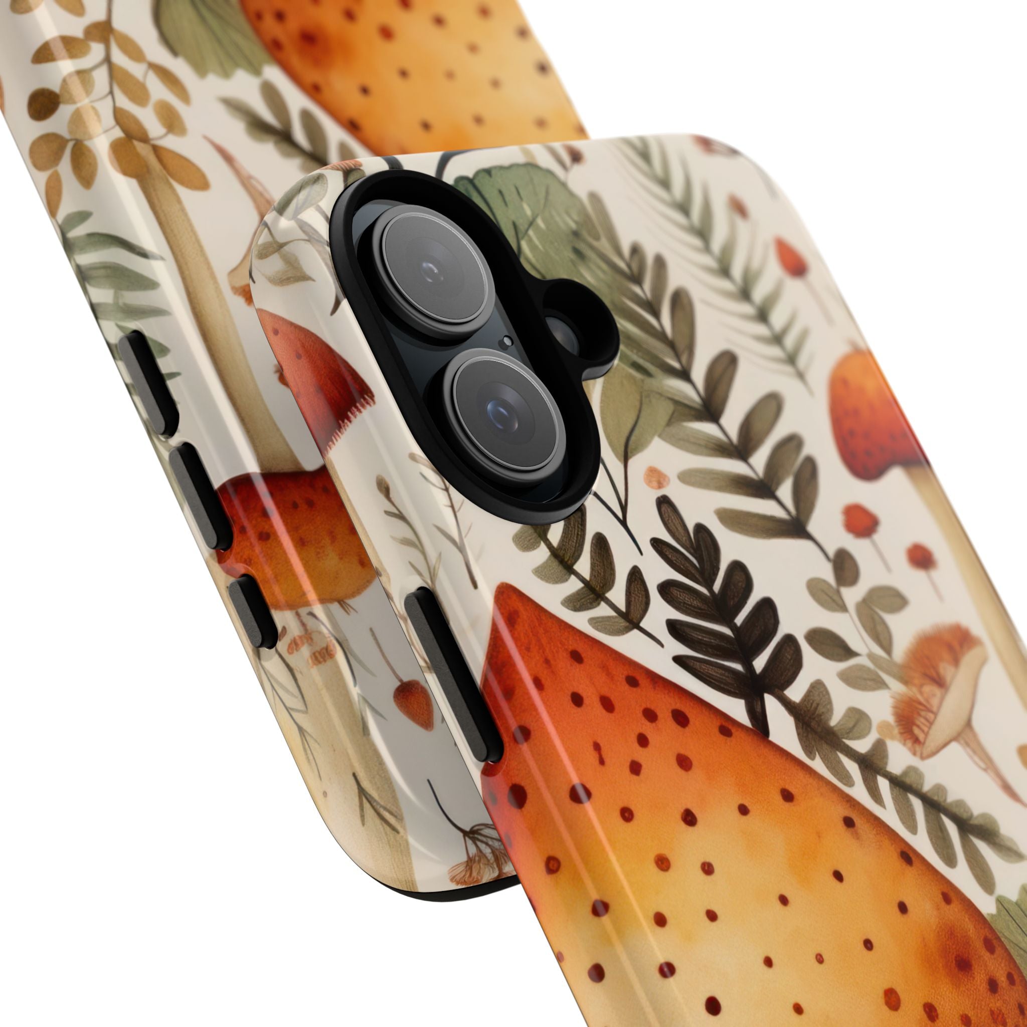 Mushrooms Sprout Cheerfully - iPhone Case