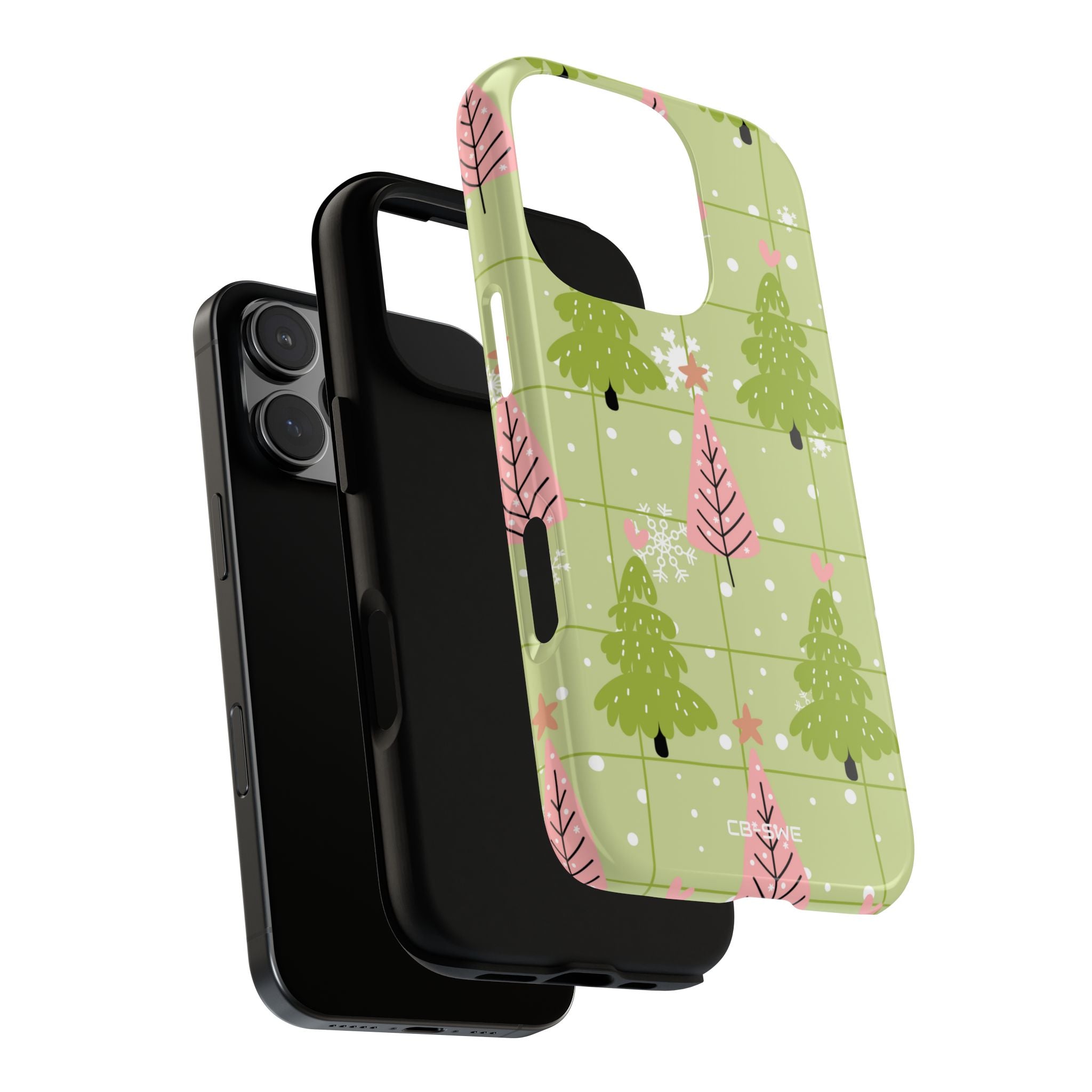 Whimsical Trees Dance - iPhone Case