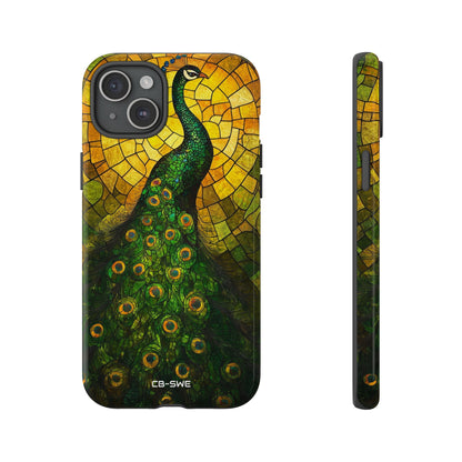Peacock Spreads Light - iPhone Case