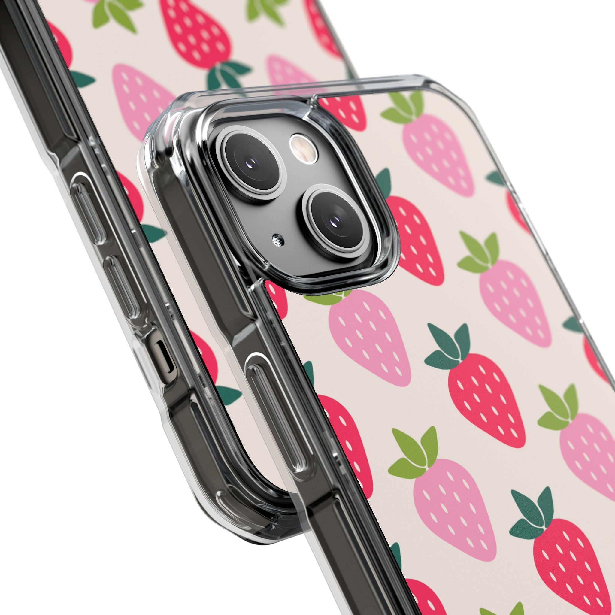 Vibrant Strawberry Rhythm iPhone Case - Impact