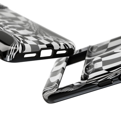 Checkered Face Google Pixel 8 Pro Case - Tough