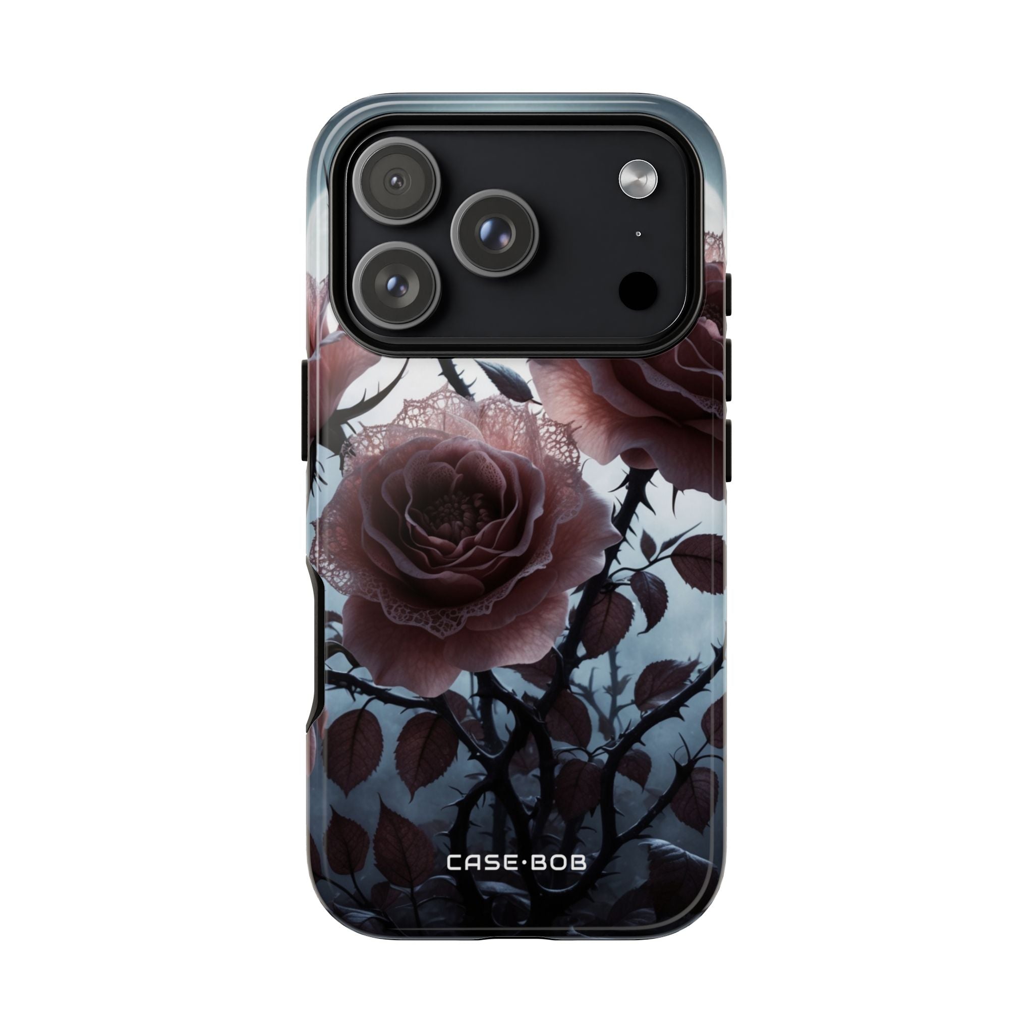 Luminous Rose Thorns iPhone 17 Pro Case - Tough