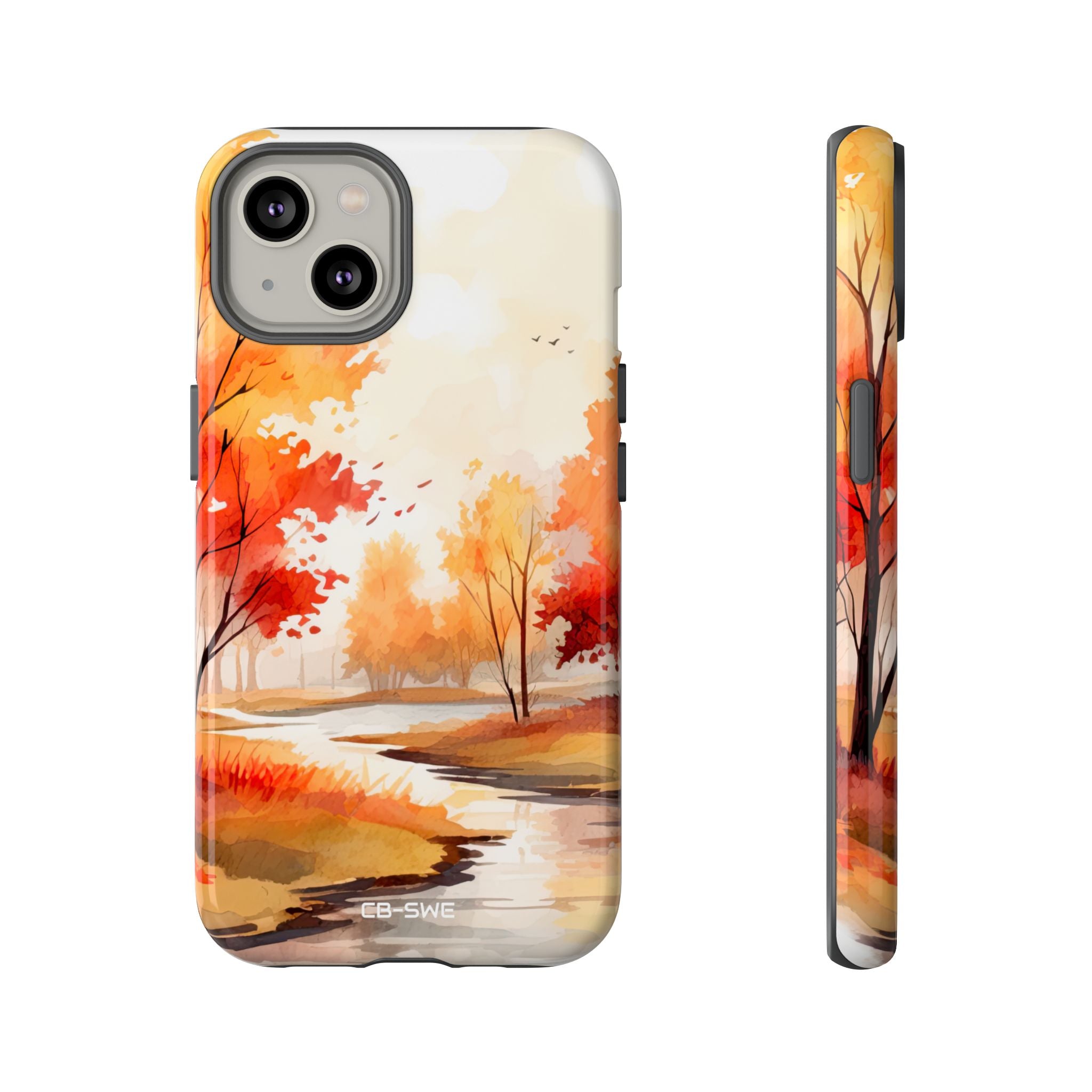 Autumn Leaves Dance - iPhone Case