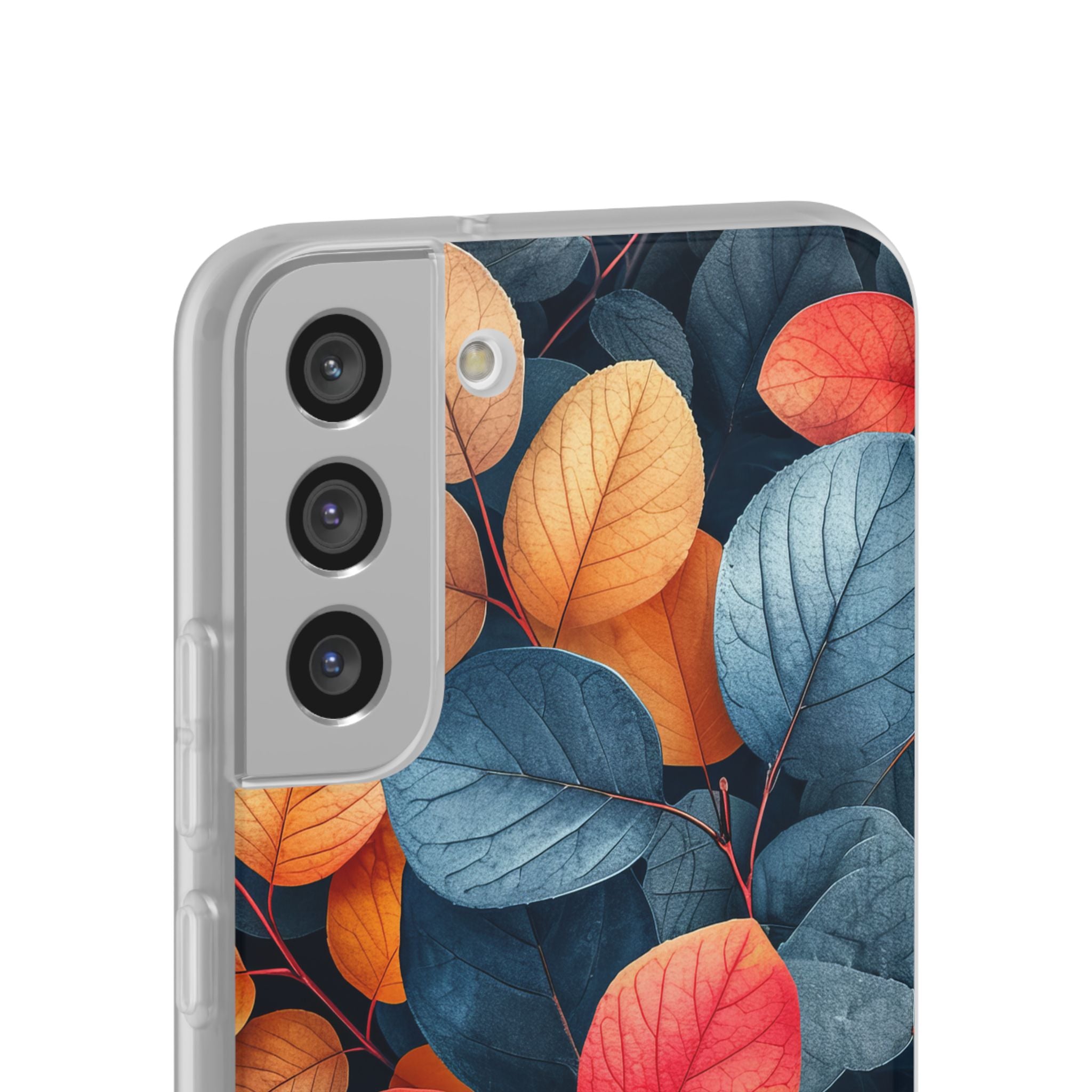 Vibrant Nature Leaves - Flexi Samsung S22 Phone Case