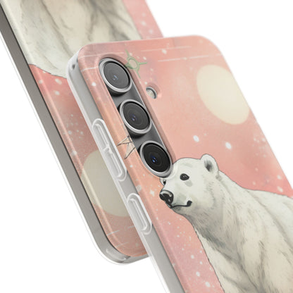 Polar Bear Dream Samsung S24 Plus Case - Soft