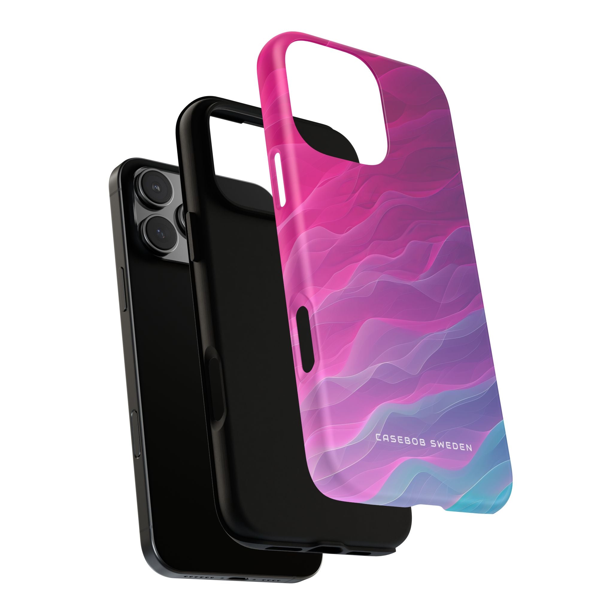 Gradient Oceanflow Waves iPhone 16 - Tough Phone Case