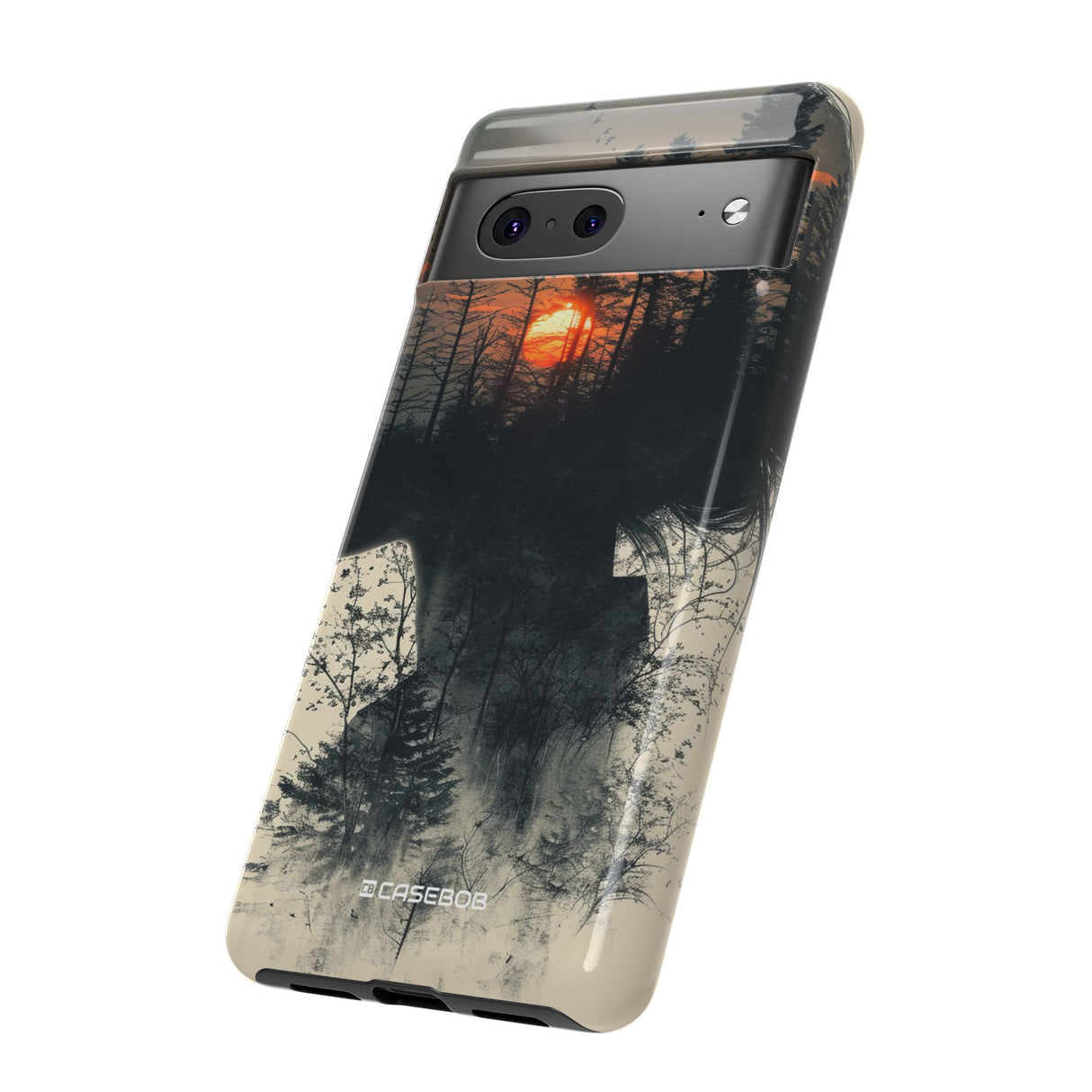 Tranquil Silhouette | Protective Phone Case for Google Pixel