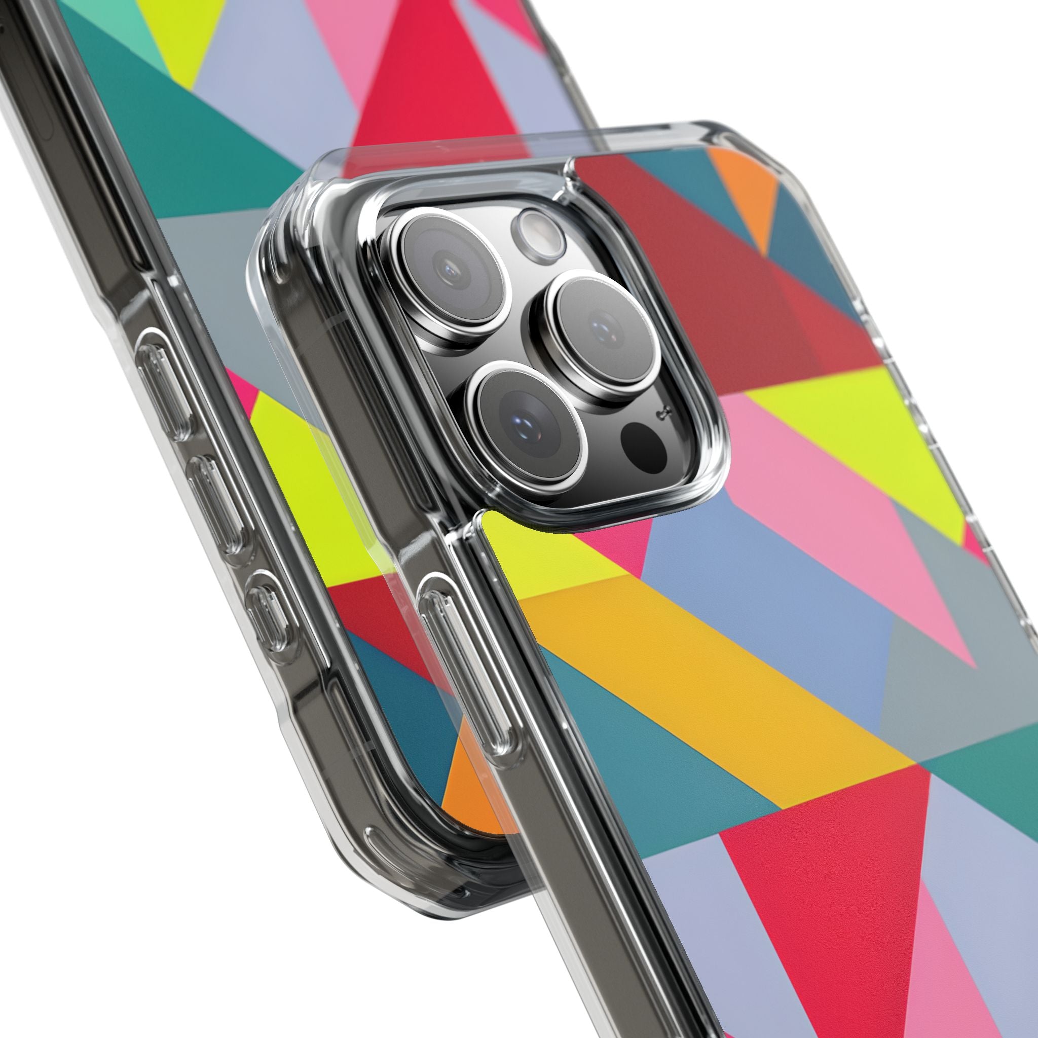 Dynamic Geometric Energy iPhone Case - Impact