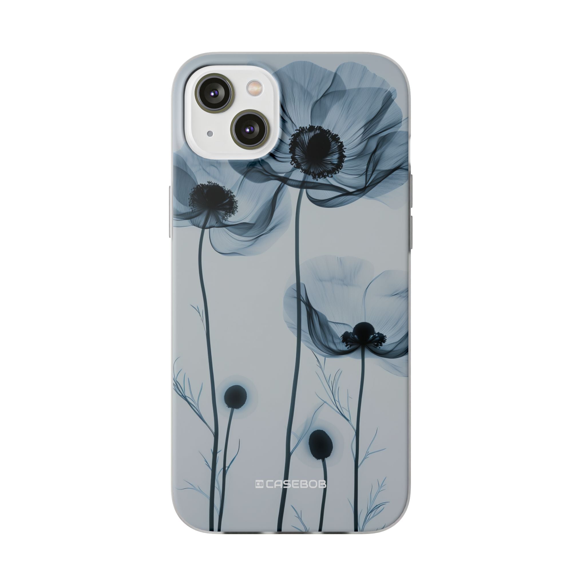 Tranquil Poppy Bloom | Flexible Phone Case for iPhone