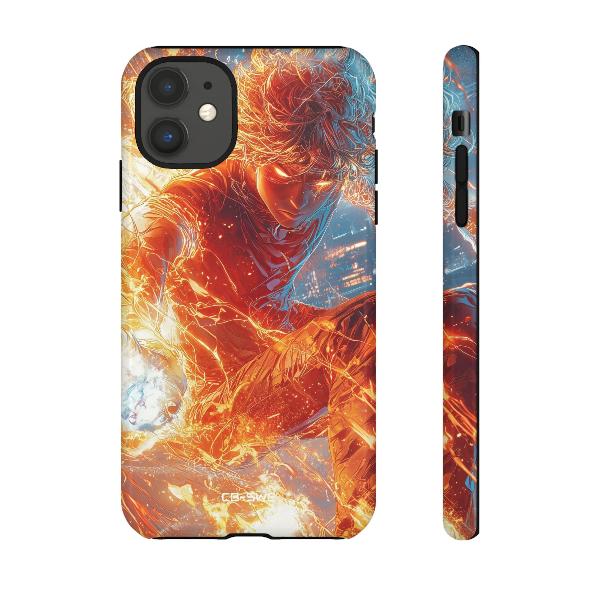 Flames Dance Wildly - iPhone Case