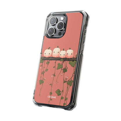 Pumpkins Greet Vines iPhone Case - Impact