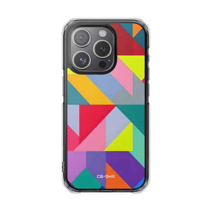 Dynamic Geometric Energy iPhone Case - Impact
