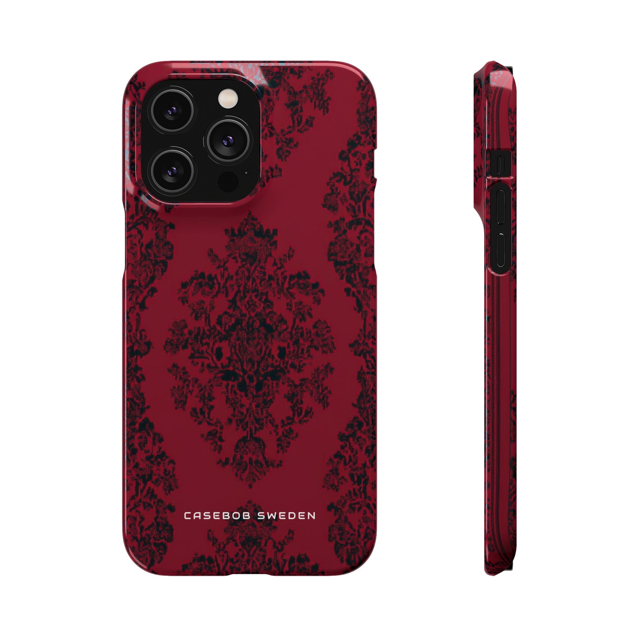 Gothic Crimson Elegance iPhone 14 - Slim Phone Case