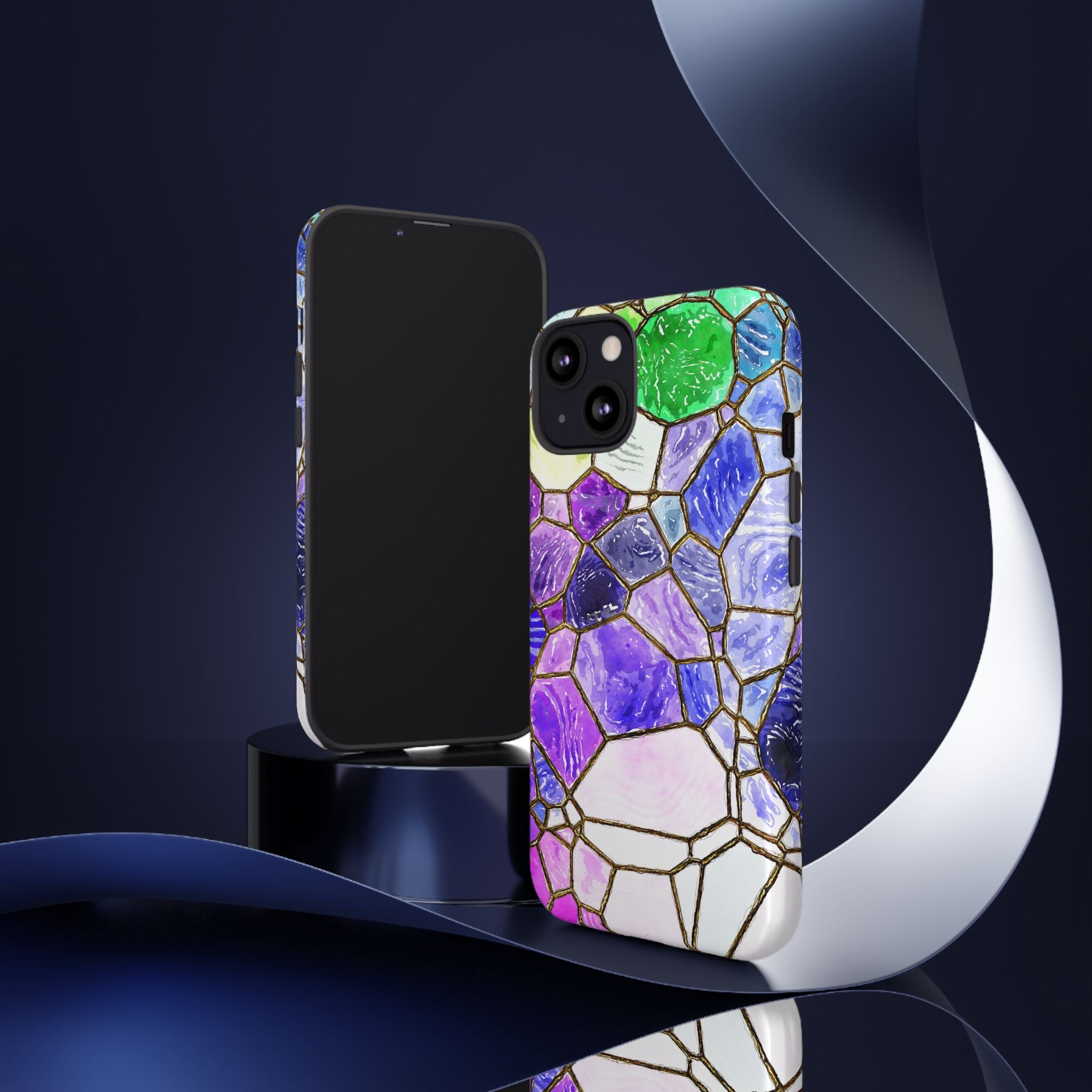 Colorful Glass Mosaic - iPhone Case