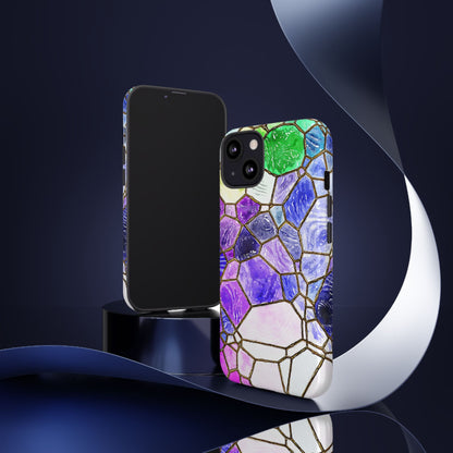 Colorful Glass Mosaic - iPhone Case