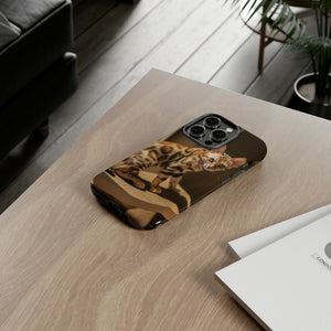 Bengal Cat - Protective Phone Case