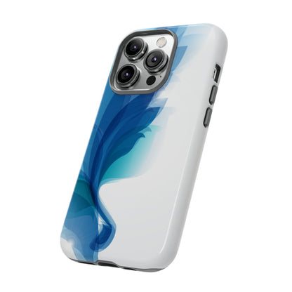 Blue Feathers - Protective Phone Case