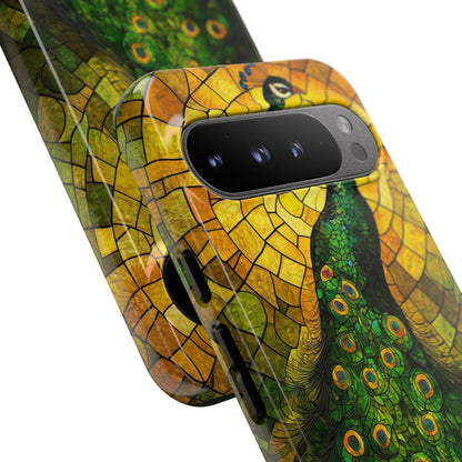 Peacock Spreads Light - Google Pixel Case
