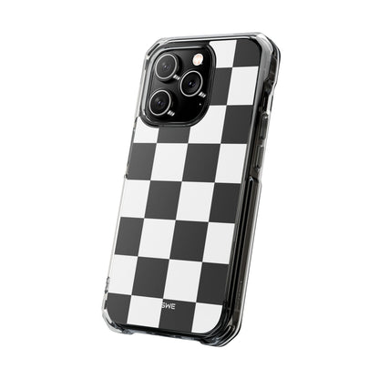Symmetry In Squares iPhone Case - Impact