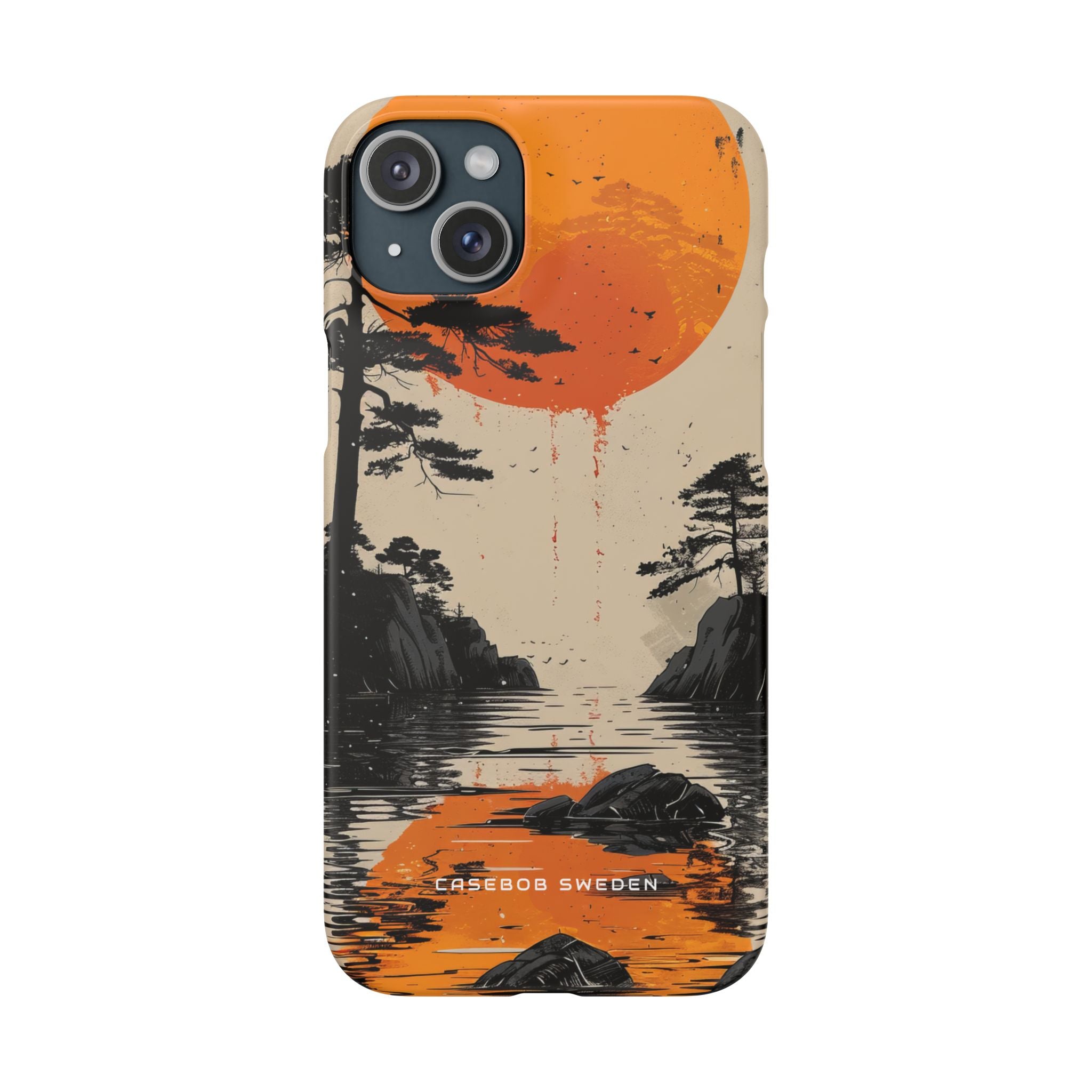 Zen Serenity Sunscape iPhone 15 - Slim Phone Case