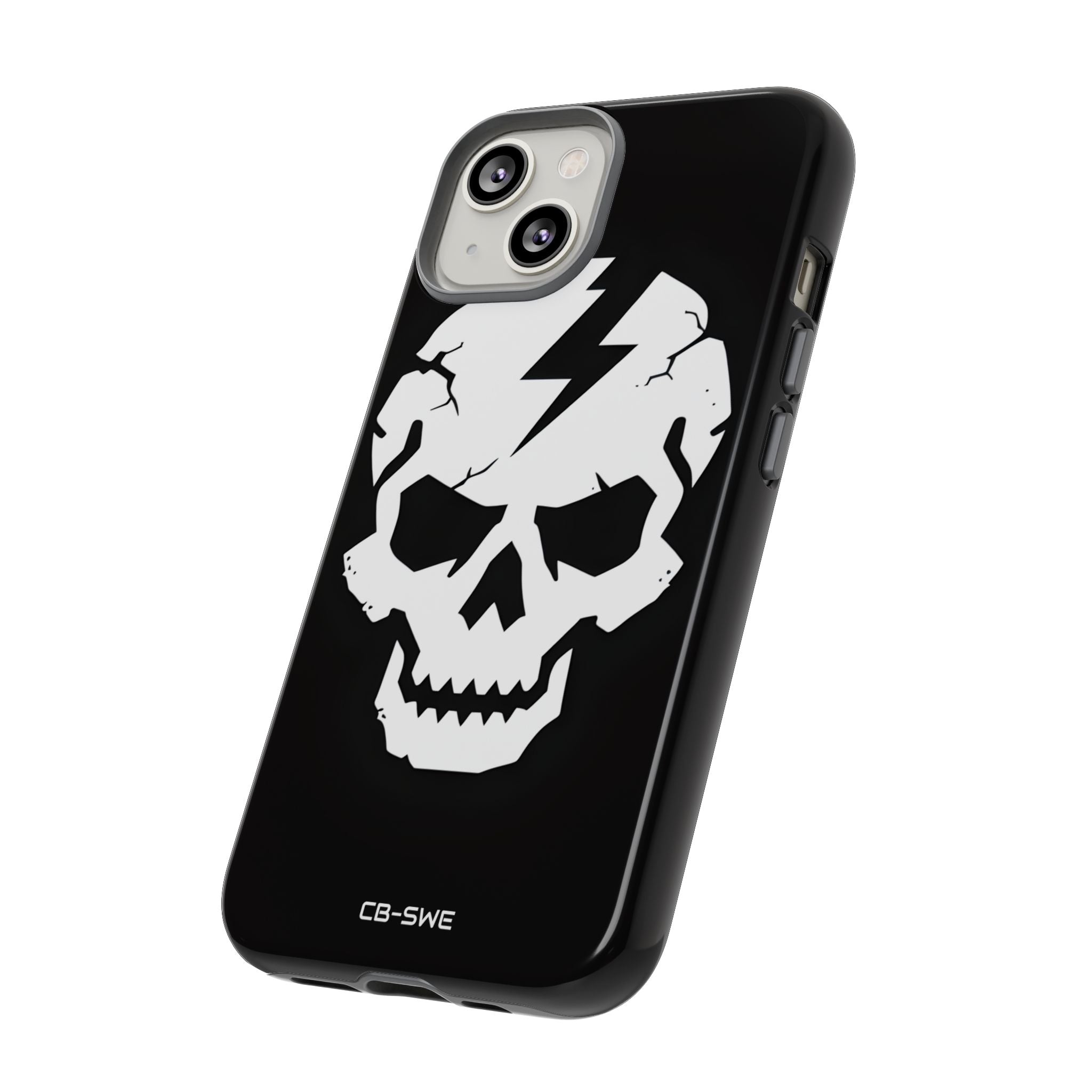 Cracked Skull Drama - iPhone Case