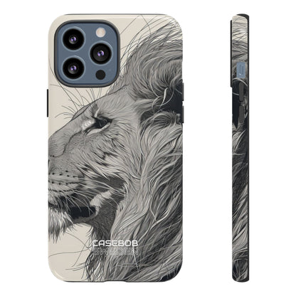 Majestic Lion Profile iPhone 13 - Tough