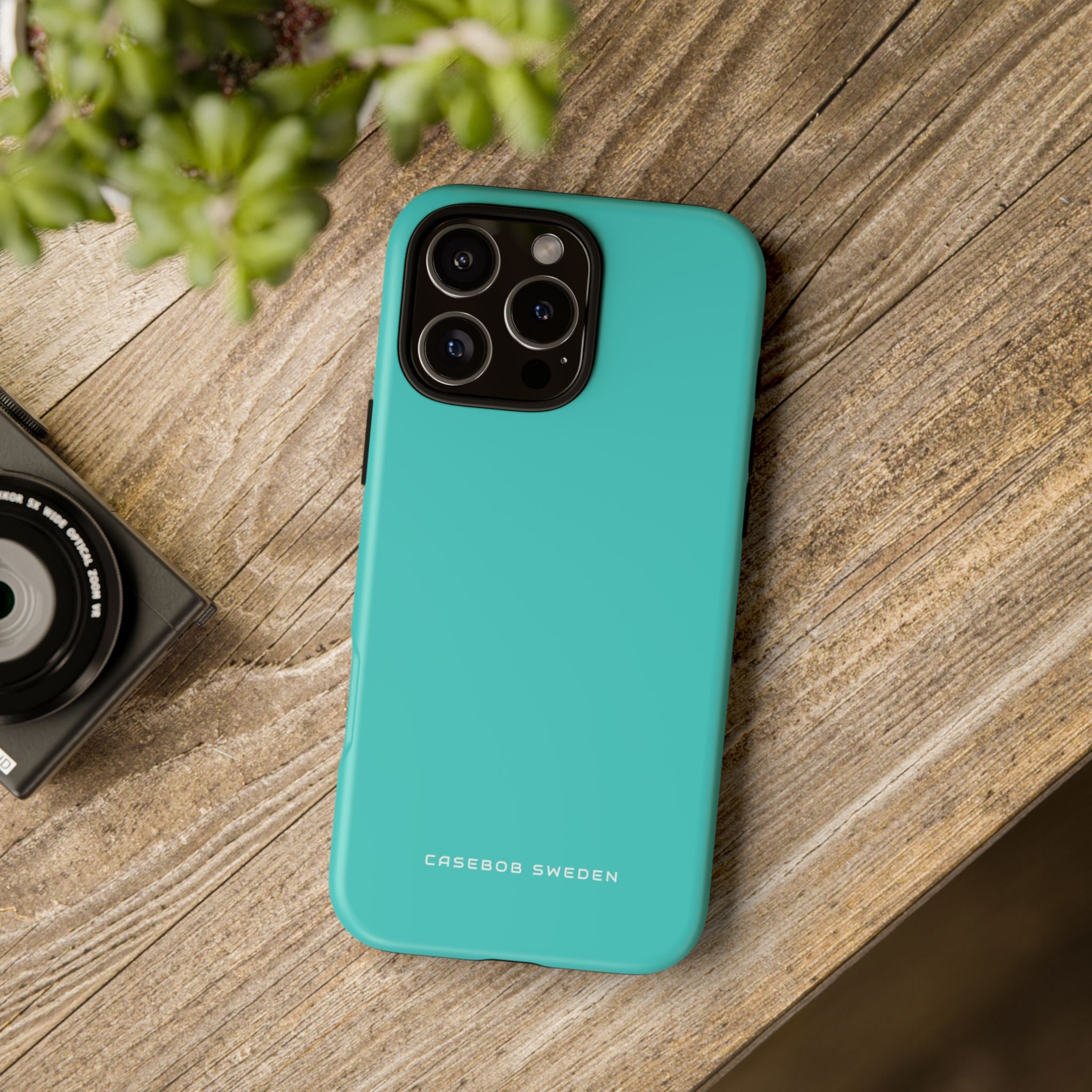 Medium Turquoise iPhone 16 - Tough Phone Case