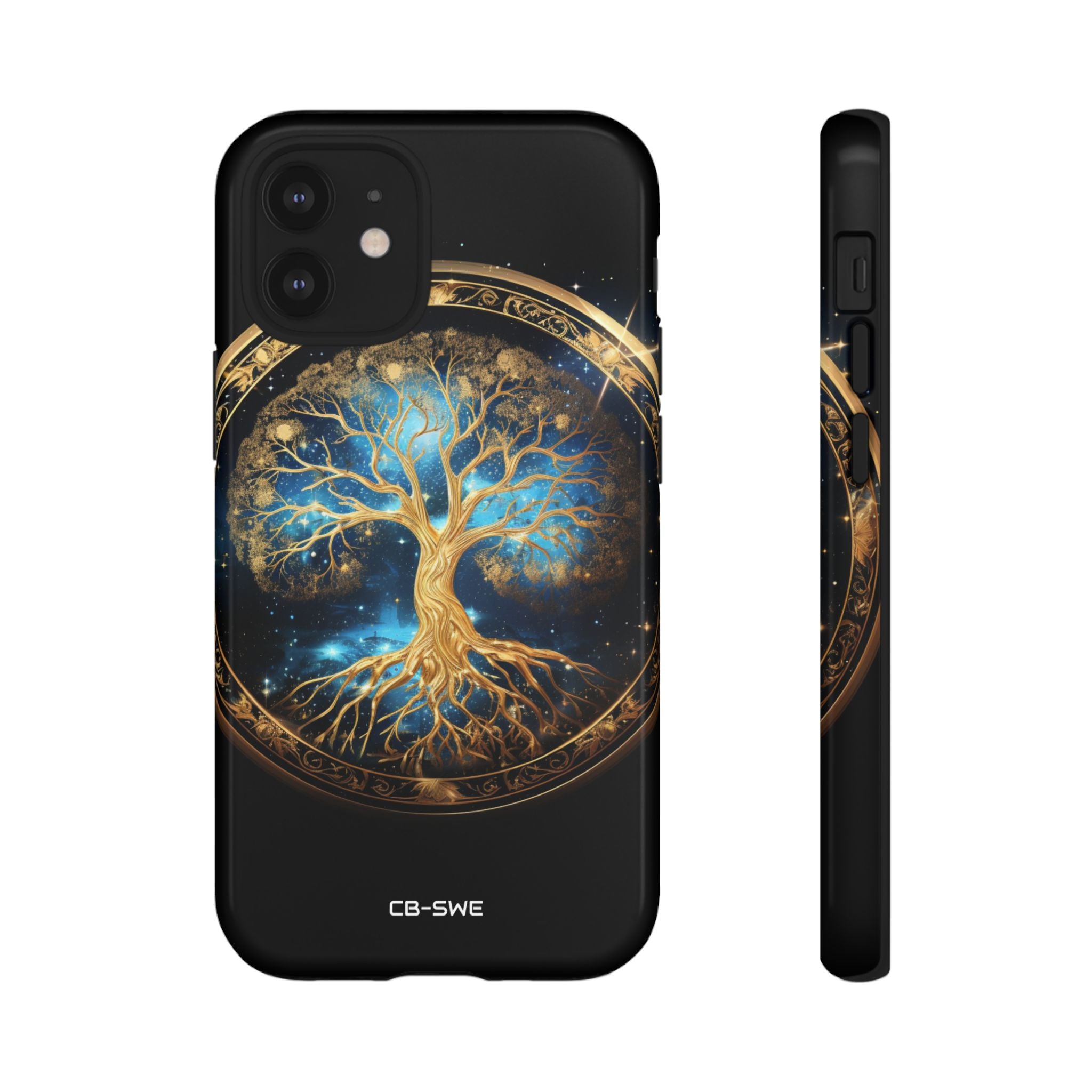 Cosmic Tree Radiance - iPhone Case
